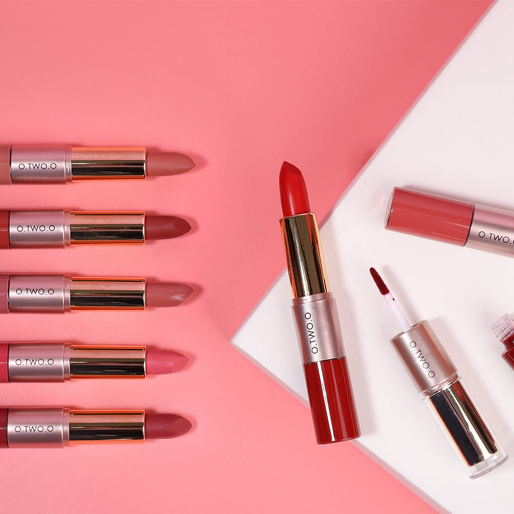 Dual-Finish 2-in-1 Matte & Liquid Lipstick