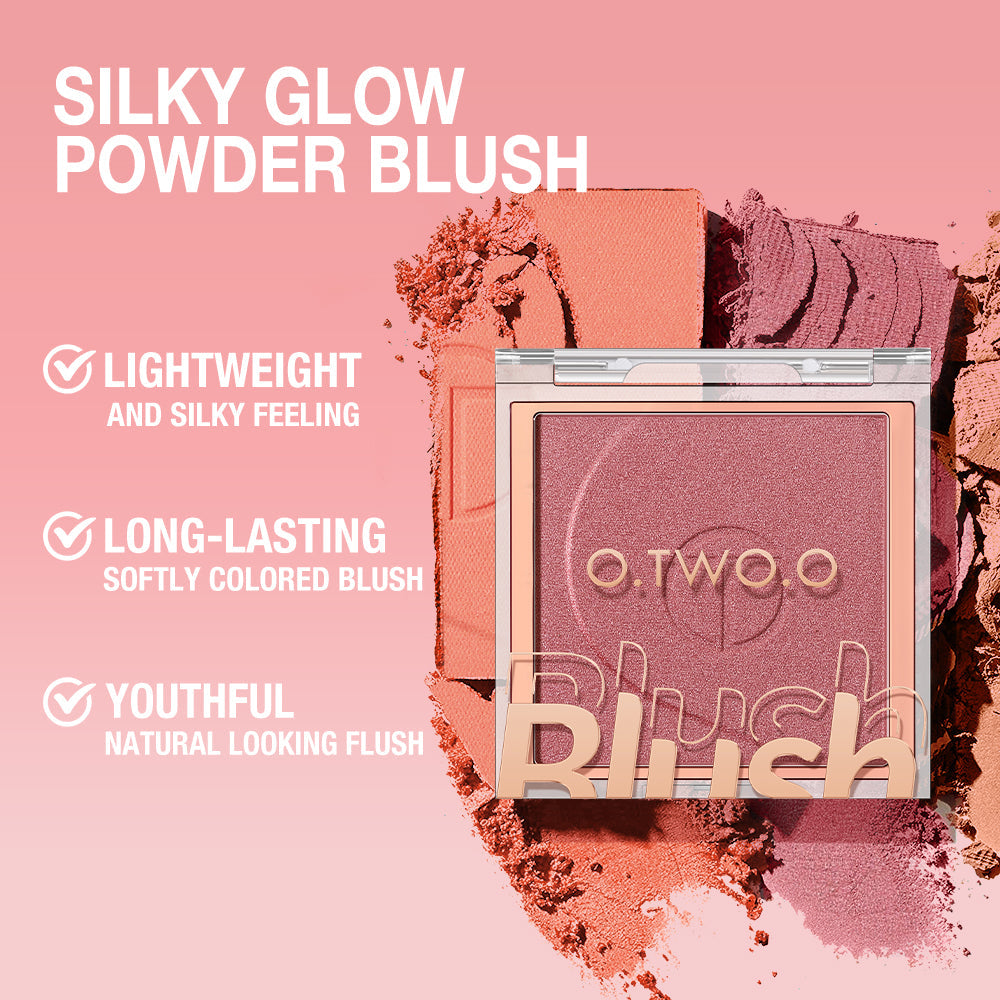6 Color Blush Powder Palette Natural Glow