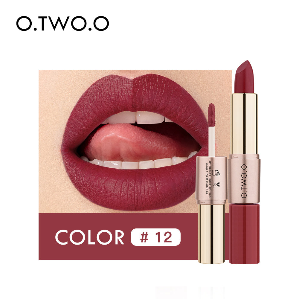 Dual-Finish 2-in-1 Matte & Liquid Lipstick