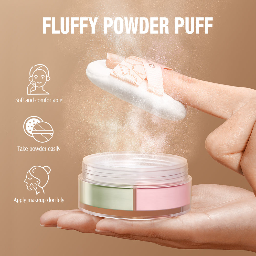 3 Color Grid Loose Powder