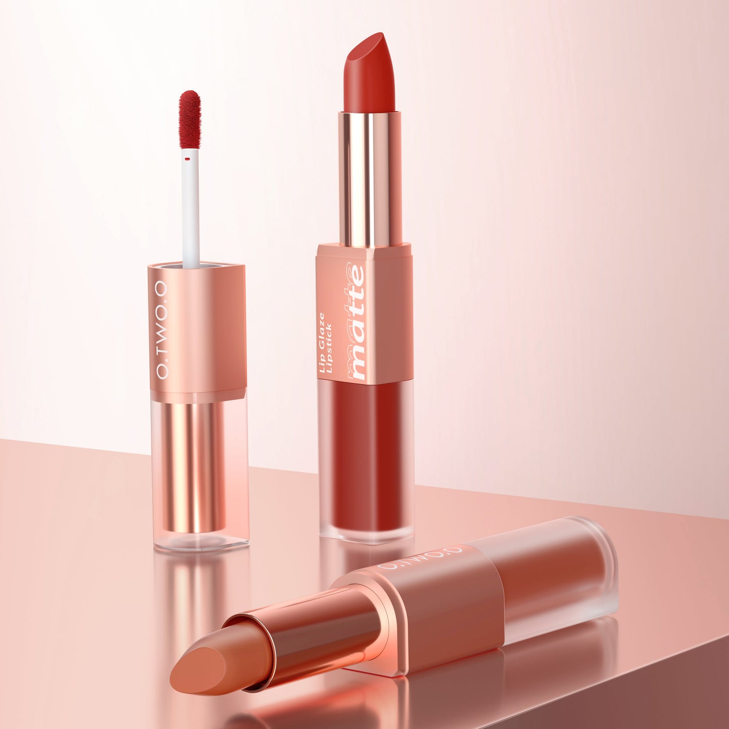 2-in-1 Lipstick & Lip Gloss