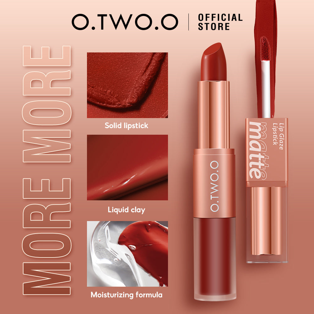 2-in-1 Lipstick & Lip Gloss