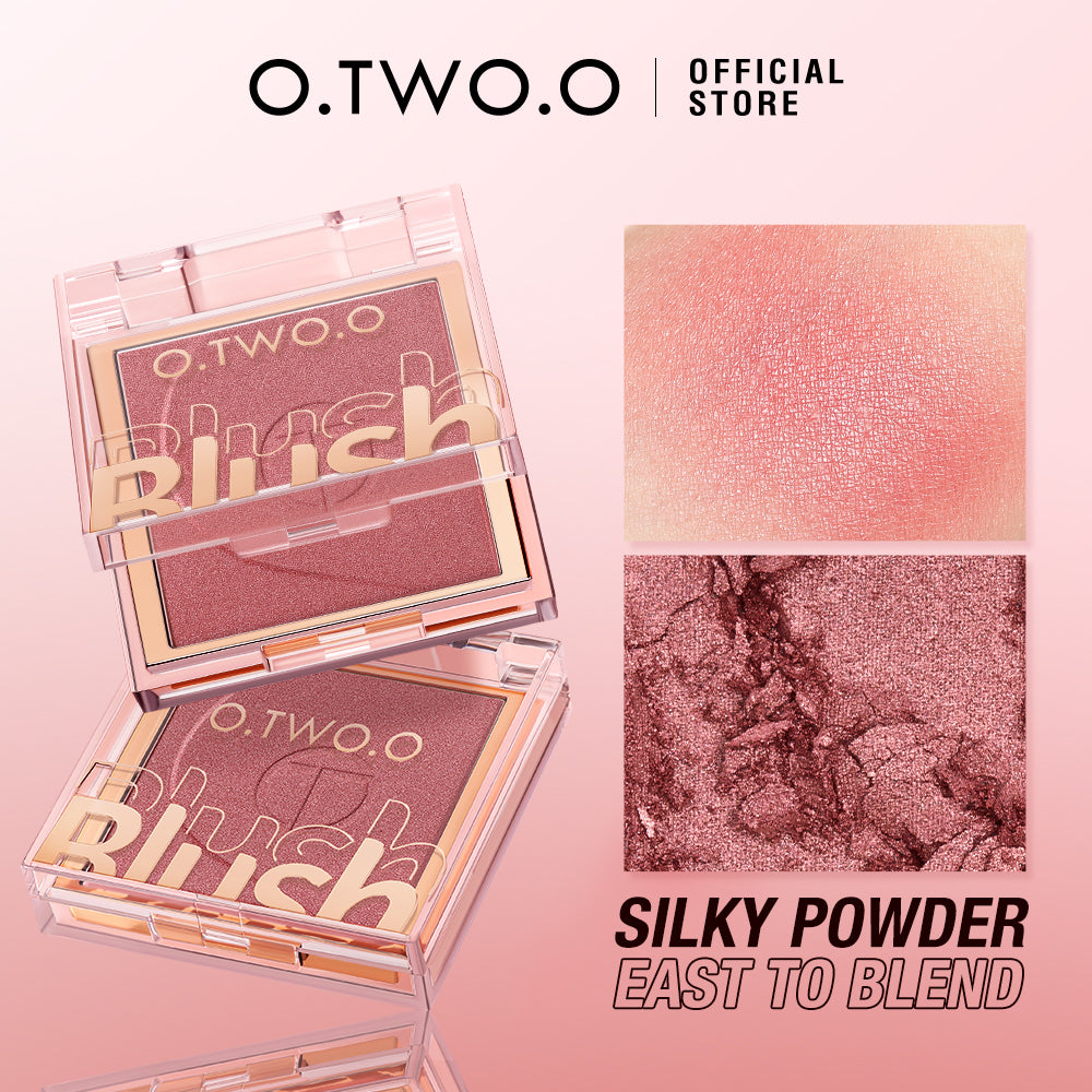 6 Color Blush Powder Palette Natural Glow