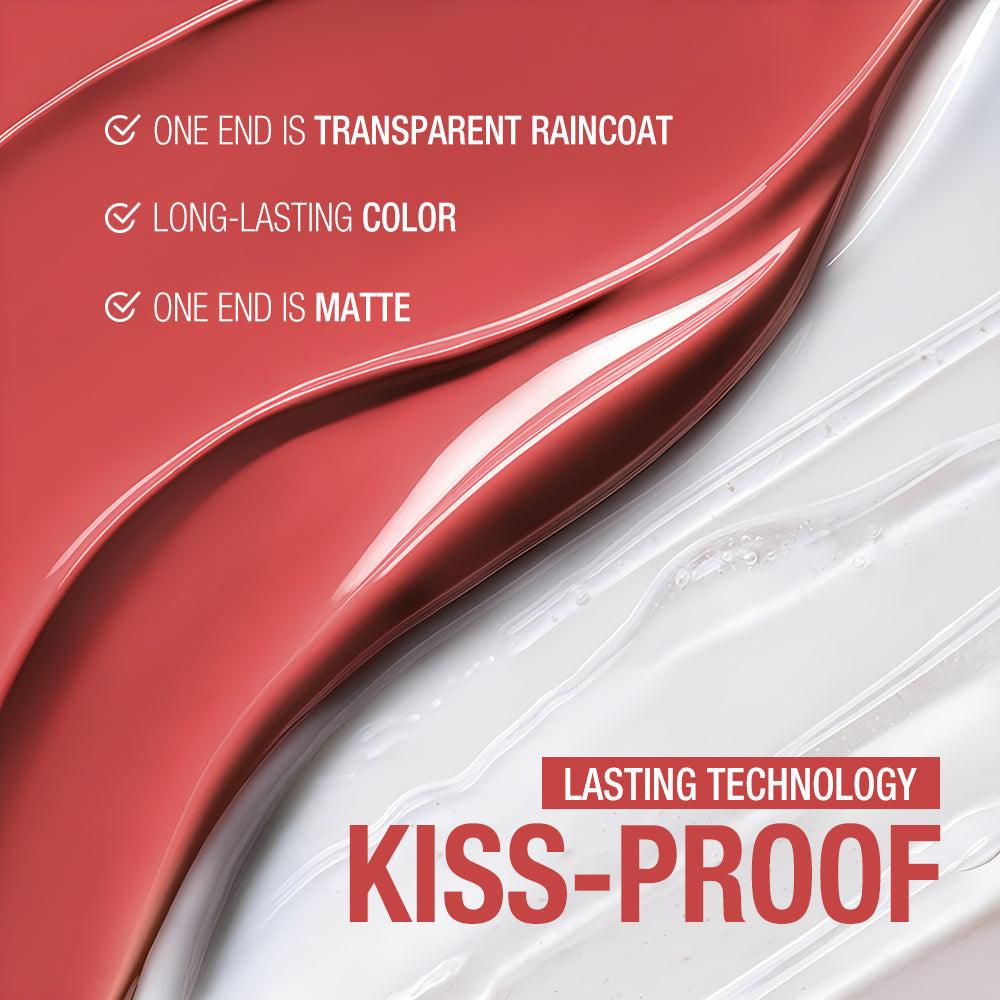 2-in-1 Long-Lasting Matte & Gloss Lipstick
