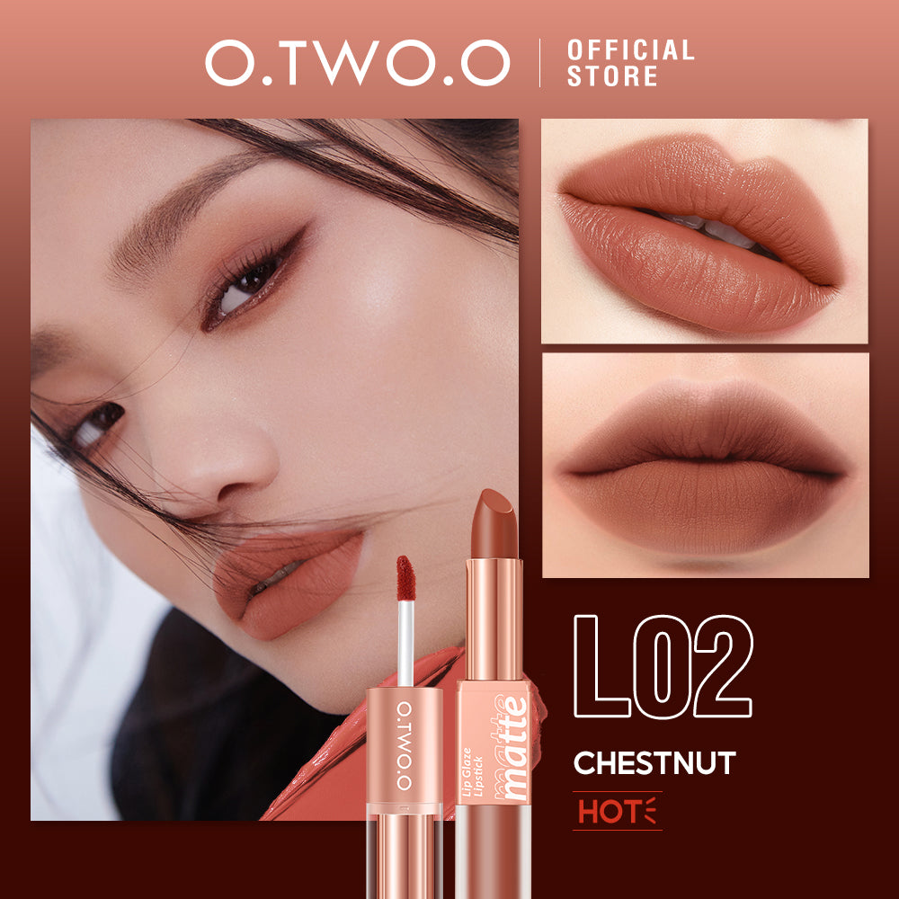 2-in-1 Lipstick & Lip Gloss