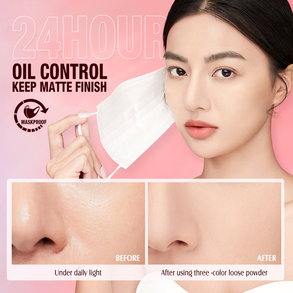 3 Color Grid Loose Powder