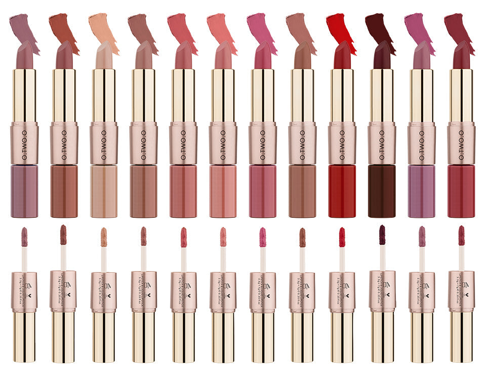 Dual-Finish 2-in-1 Matte & Liquid Lipstick