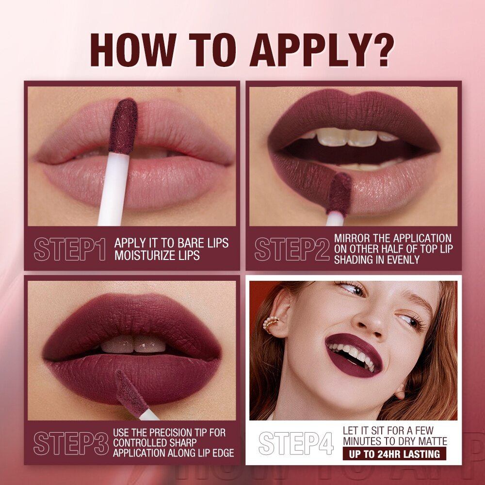 Non-Sticky Heavy Mist Dry Matte Lip Glaze