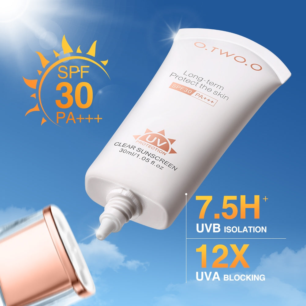 Clear Sunscreen UV Protection