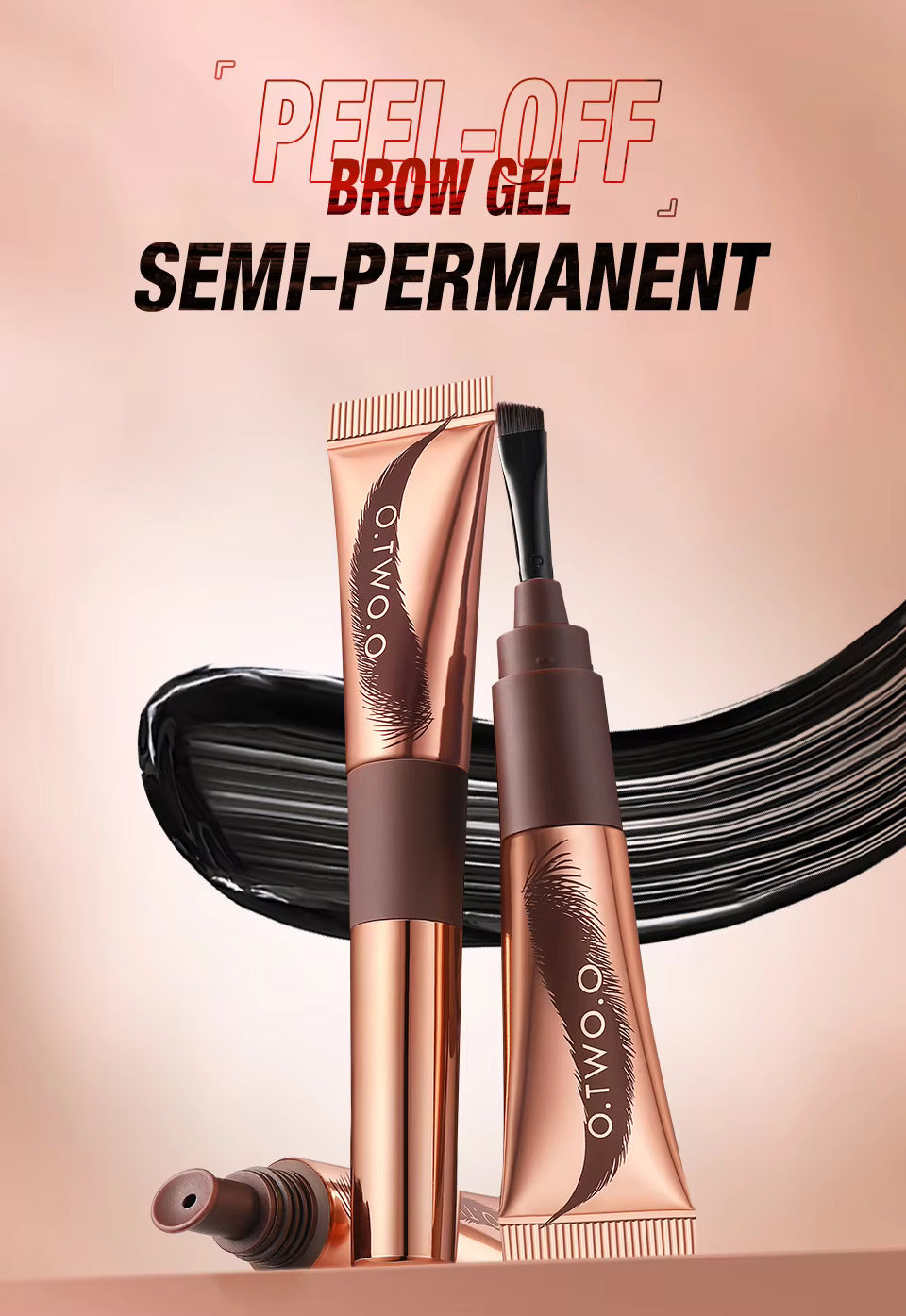 Semi-Permanent Peel-Off Brow Gel