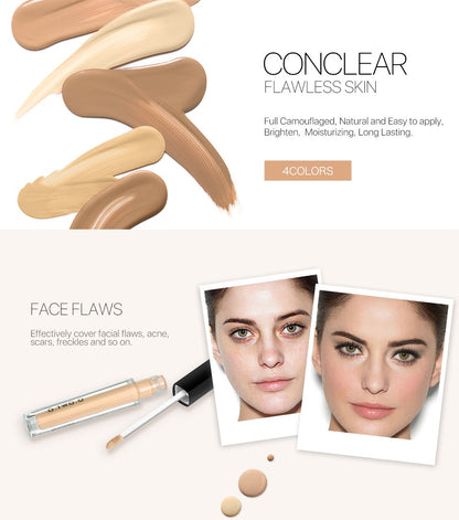 4 Colors Liquid Concealer