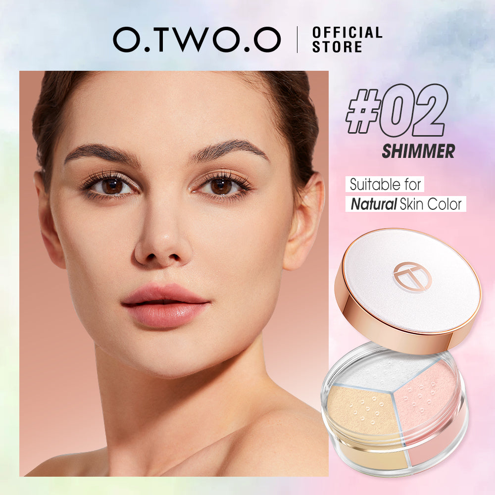 3 Colour Grid Loose Powder