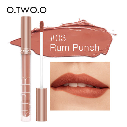 Smooth & Long-Lasting Nourishing Honey Velvet Matte Lip Glaze