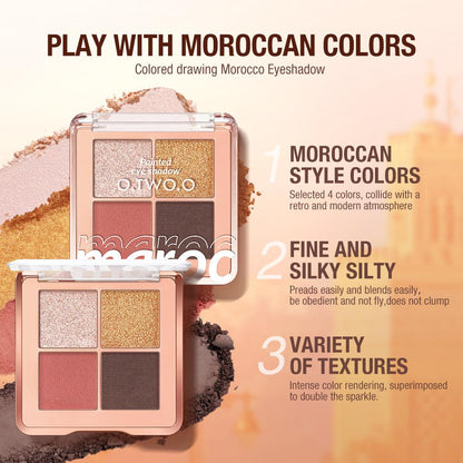 4 Shades Morocco Eyeshadow