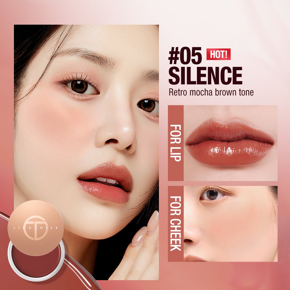 6 Colors Hydrating Gloss Lip & Cheek Balm