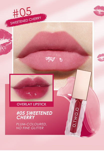 5 Colors Clear Crystal Berry Lip Gloss