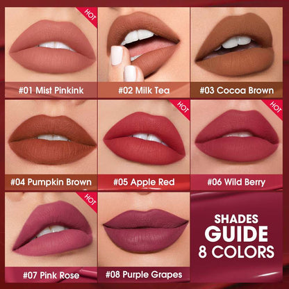 8 Colors KissProof Ultra Stay Lollipop Lipstick