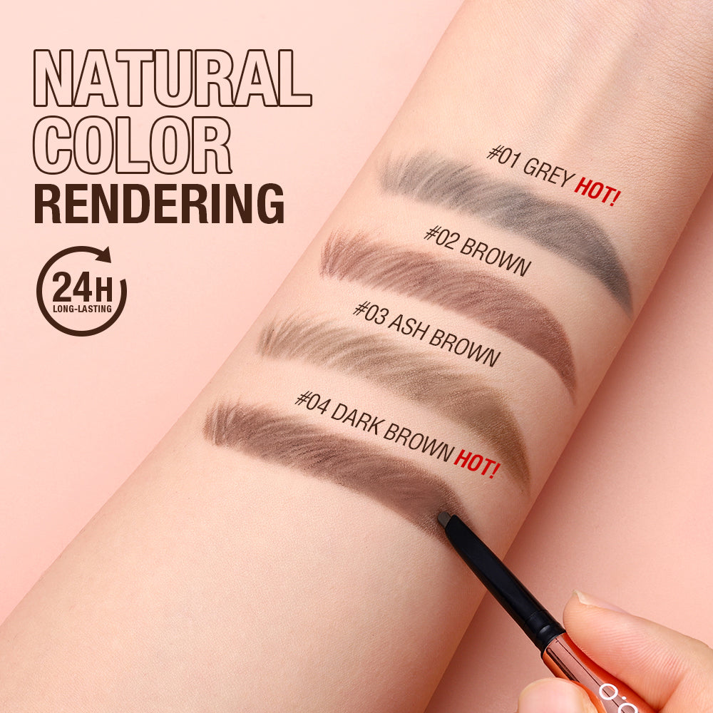Natural Looking 3-in-1 Eyebrow Pencil