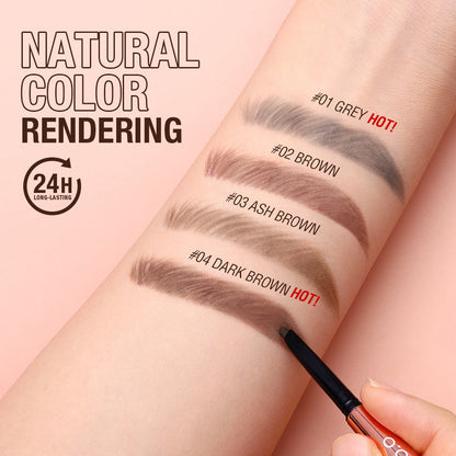 Natural Looking 3-in-1 Eyebrow Pencil