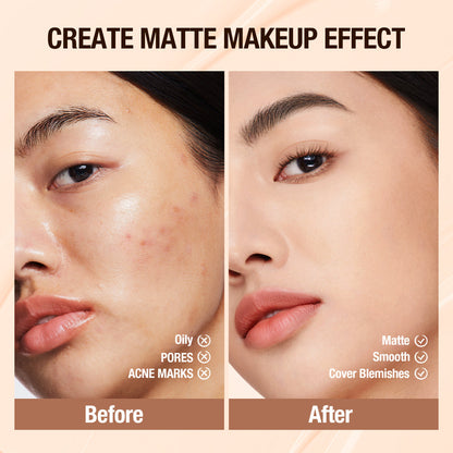 Natural Matte Finish Transfer-Proof Soft Mist Locking Foundation