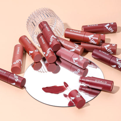 12 Colors Velvet Matte Lip & Cheek Mud