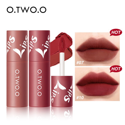 12 Colors Velvet Matte Lip & Cheek Mud