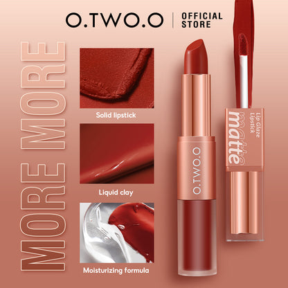 2-in-1 Lipstick & Lip Gloss