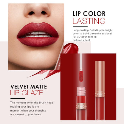 12 Colors Honey Velvet Matte Lip Glaze