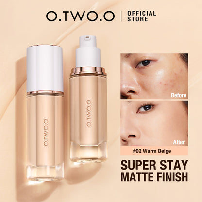 Natural Matte Finish Transfer-Proof Soft Mist Locking Foundation