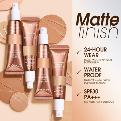 4 Colors Ultra Longwear Matte Foundation