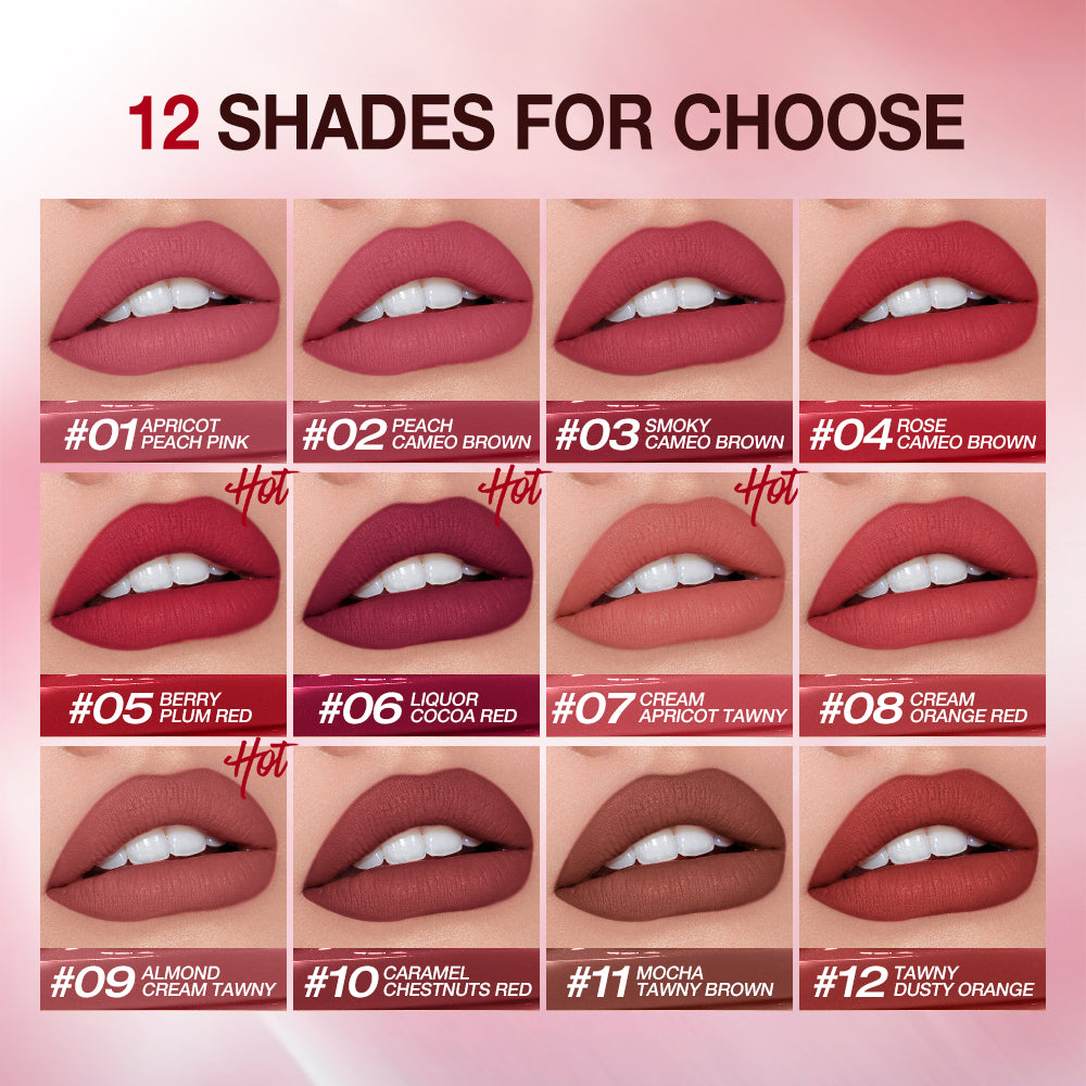 Non-Sticky Heavy Mist Dry Matte Lip Glaze