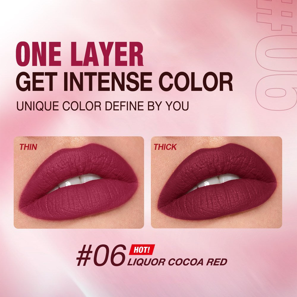 12 Colors High-Energy Heavy Mist Dry Matte Lip Glaze