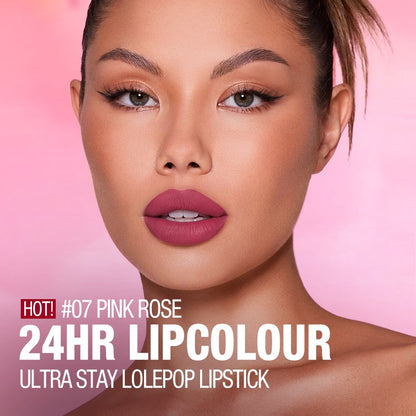 8 Colors KissProof Ultra Stay Lollipop Lipstick