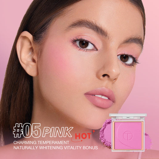6 Color Blush Powder Palette Natural Glow