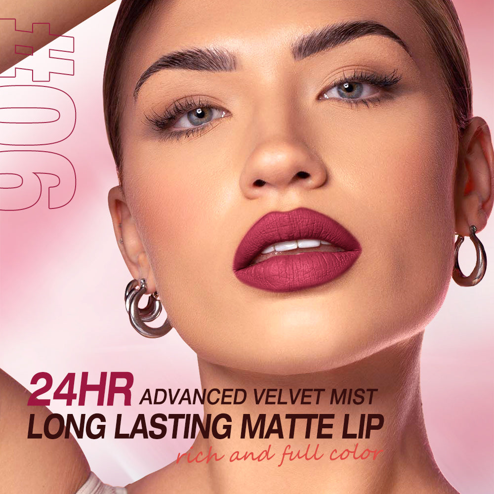 Non-Sticky Heavy Mist Dry Matte Lip Glaze