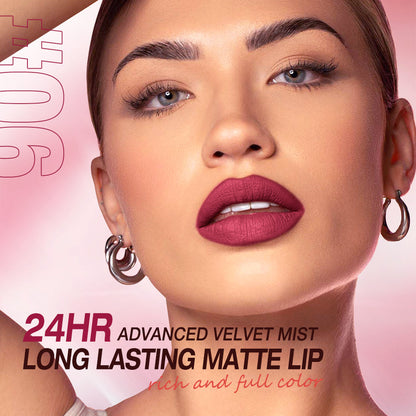 Non-Sticky Heavy Mist Dry Matte Lip Glaze