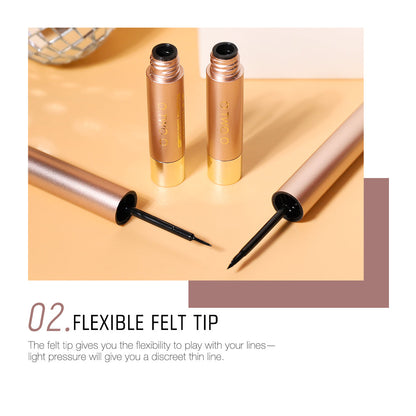 Precise & Smudge-Free Waterproof Liquid Eyeliner