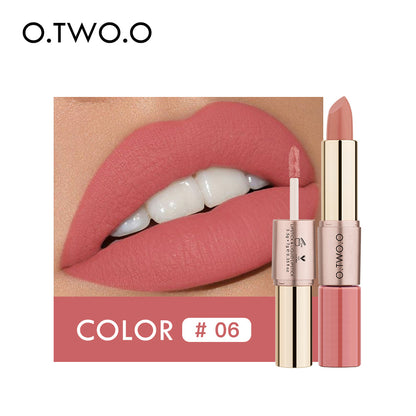 Dual-Finish 2-in-1 Matte & Liquid Lipstick