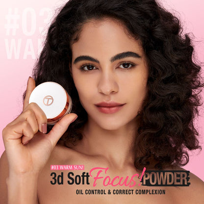 3 Shades Three Grid Filter Loose Powder