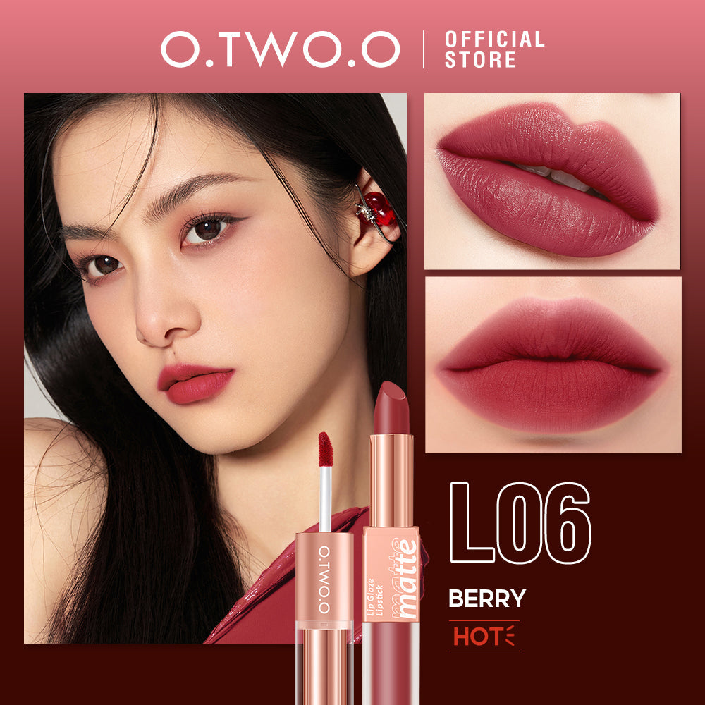 2-in-1 Lipstick & Lip Gloss