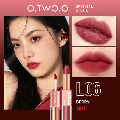 2-in-1 Lipstick & Lip Gloss
