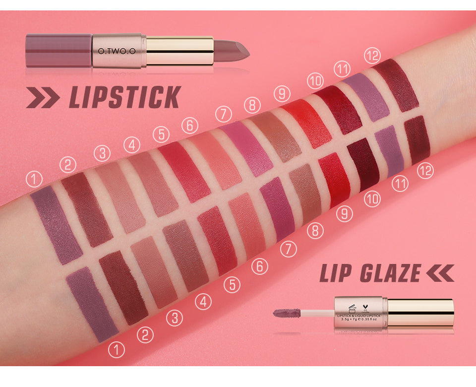 2 in 1 Matte & Liquid Lipstick