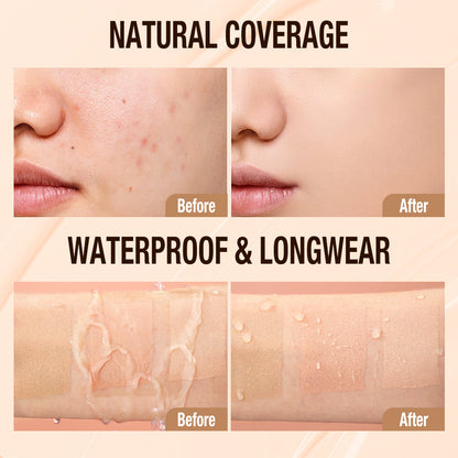 Natural Matte Finish Transfer-Proof Soft Mist Locking Foundation