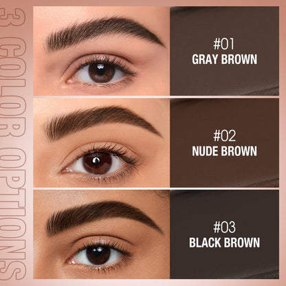 3 Colors Fluff Shaping Brow Wax & Brow Cream