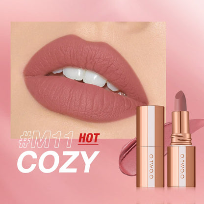 8 Colors Misty Kiss Lock Color Matte Lipstick