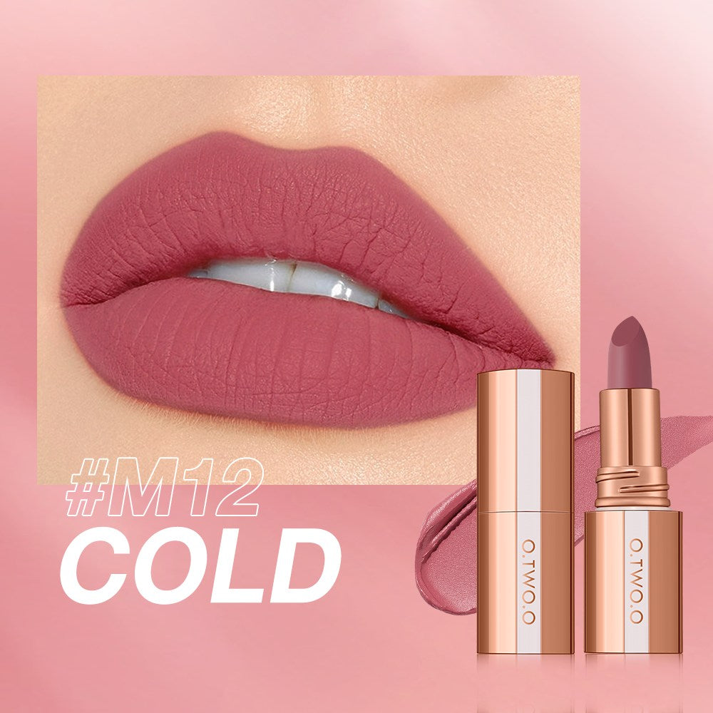 8 Colors Misty Kiss Lock Color Matte Lipstick