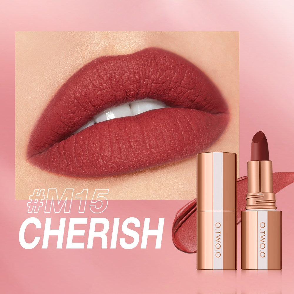 8 Colors Misty Kiss Lock Color Matte Lipstick