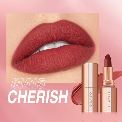 8 Colors Misty Kiss Lock Color Matte Lipstick