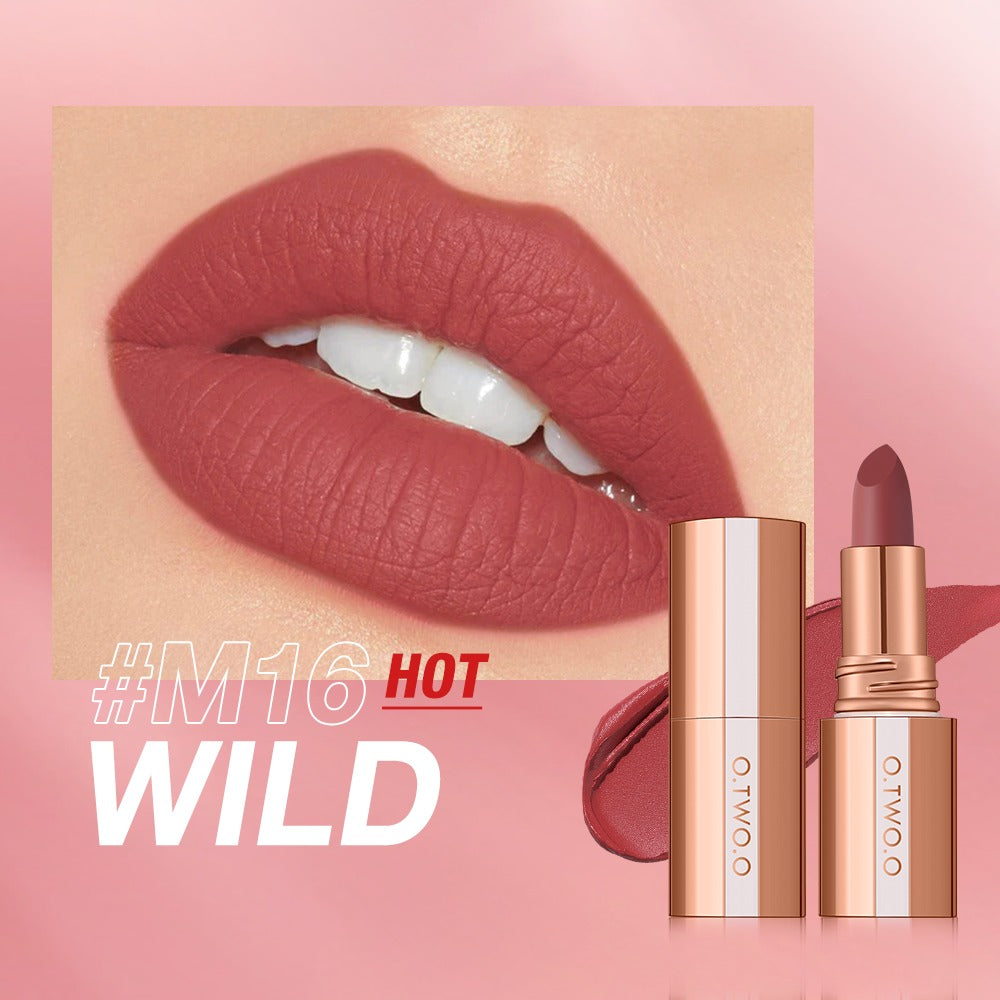 8 Colors Misty Kiss Lock Color Matte Lipstick