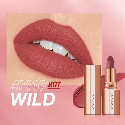 8 Colors Misty Kiss Lock Color Matte Lipstick